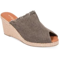 Andre Assous Pauly Womens Espadrille Slip On Wedge Sandals
