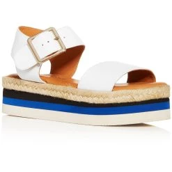 Andre Assous Cindy Womens Espadrille Open Toe Flatform Sandals