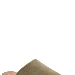 Andre Assous women TIANA KHAKI FAUX SHEARLING LINED WEATHER-RESISTANT MULE