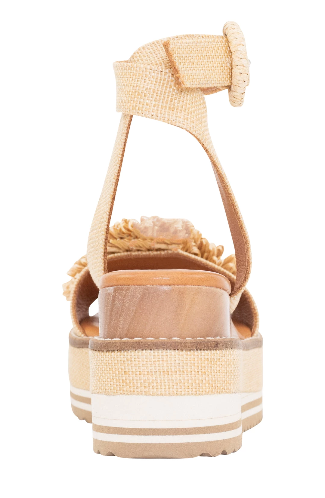 Andre Assous women CARLEE BEIGE ANKLE STRAP WEDGE - Image 3