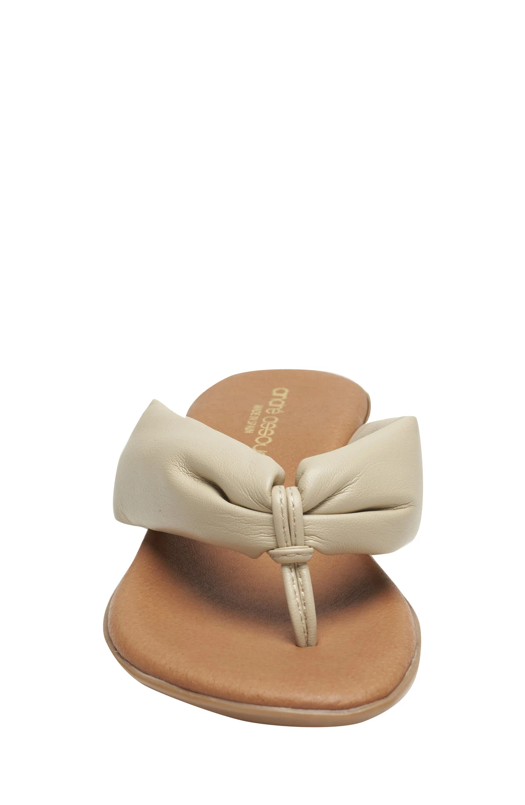 Andre Assous women NUYA BEIGE FEATHERWEIGHT SANDAL - Image 3