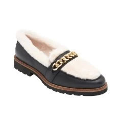 Andre Assous women PHILI FEATHERWEIGHT LUG LOAFER WITH FAUX FUR