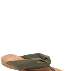 Andre Assous women NUYA GREEN MOSS FEATHERWEIGHT SANDAL