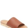 Andre Assous women PEPPER CUERO ESPADRILLE SLIDE SANDAL