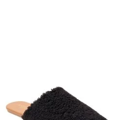 Andre Assous women TIANA BLACK FAUX SHEARLING MULE