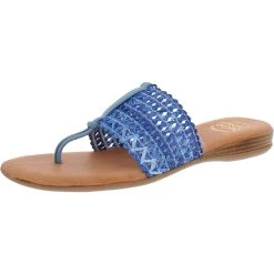Andre Assous Nice Woven Womens Ombre Slip On Thong Sandals